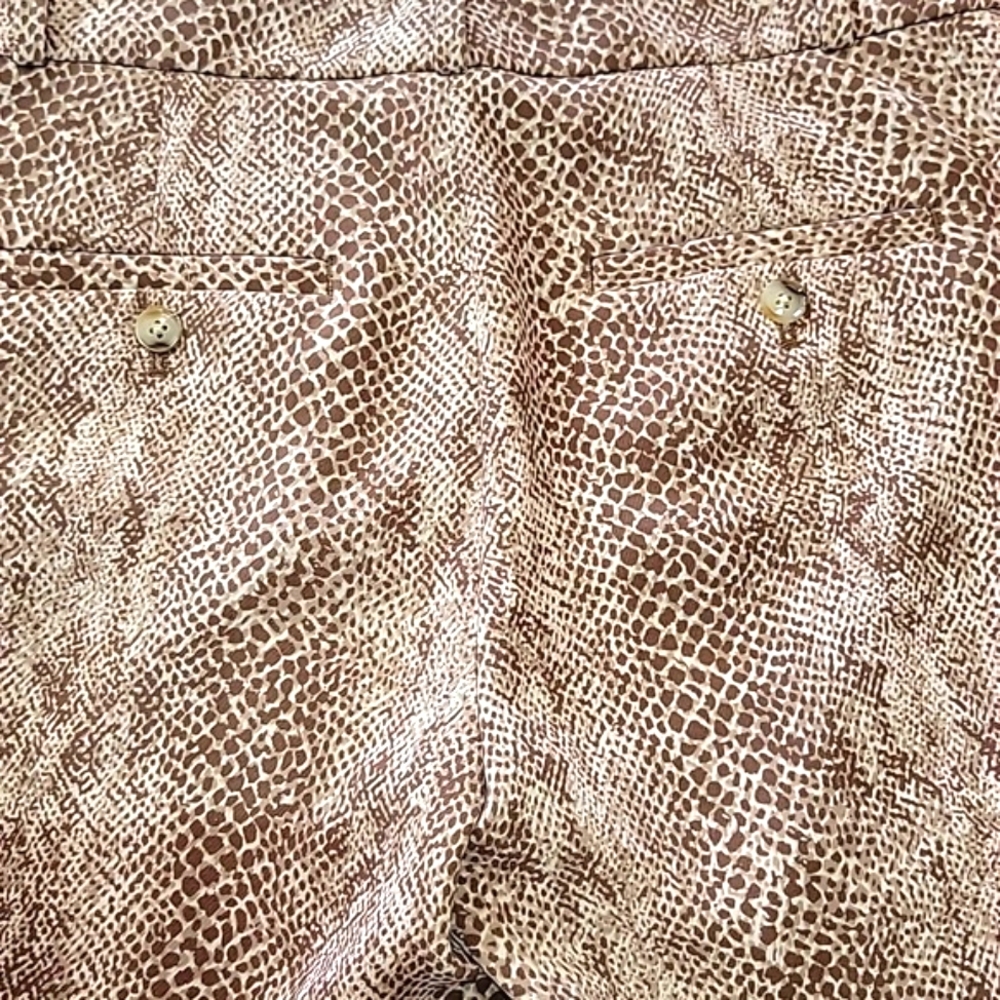 Banana Republic Leopard Print Trousers Womens Pants. Size 2 - Picture 10 of 14